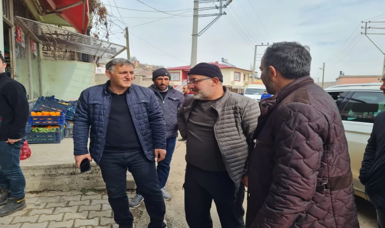 Afşin Belediye Başkanı Mehmet Fatih Güven Mahalle Ziyaretlerine Devam Ediyor