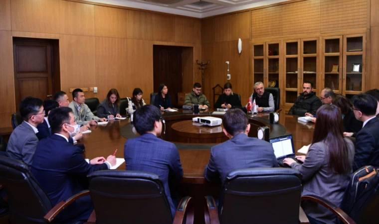 Başkan Güngör, Japon Heyeti Ağırladı