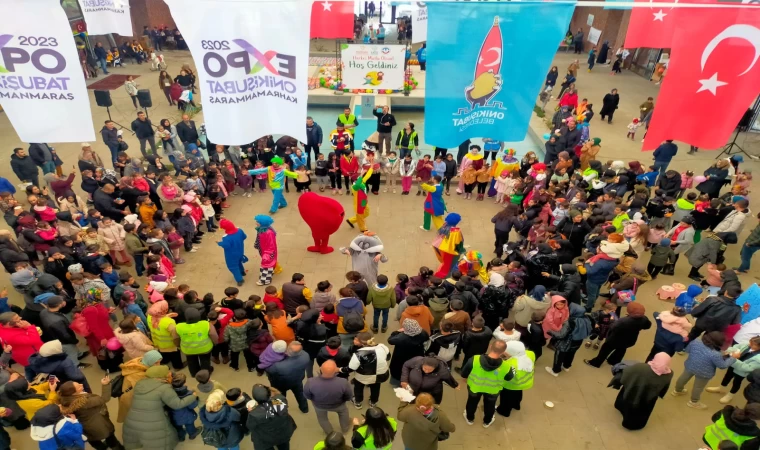 Çadır kentlerde kalan çocuklar EXPO 2023 alanında unutulmaz bir gün yaşadı