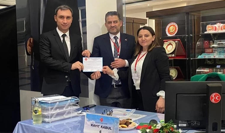 Hüseyin Kayış aday adaylığı başvurusunu yaptı