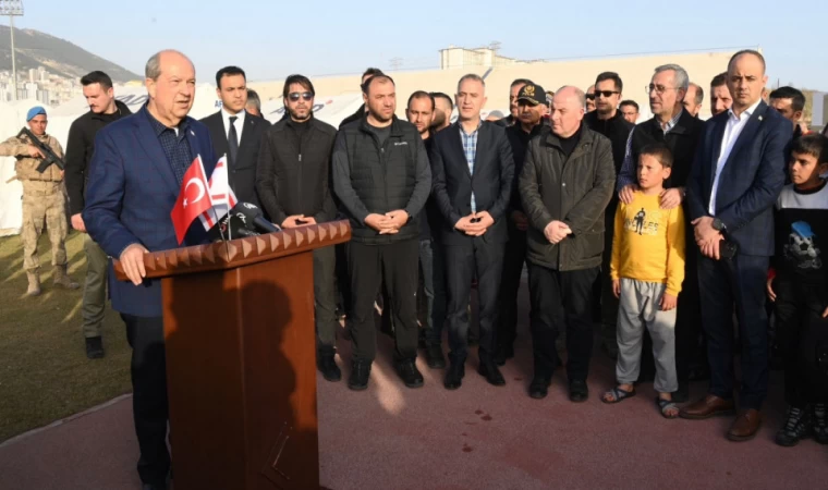 KKTC Cumhurbaşkanı Tatar; “Her Zaman Türkiye’nin Yanındayız”