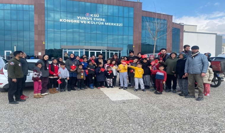 KSÜ’de Depremzedelere Psikososyal Destek Etkinliği Düzenlendi