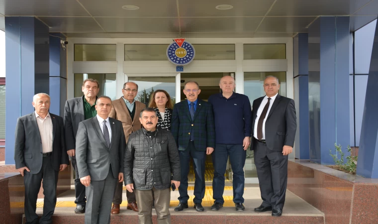 Manisa Celal Bayar Üniversitesi ve Sanko Üniversitesinden KSÜ’ye Ziyaret