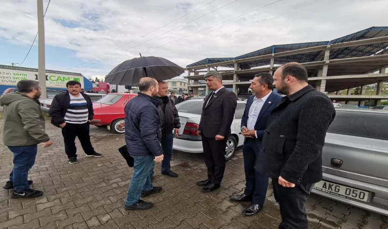 Galericiler esnafı Aydoğar'dan kapalı ve modern site istedi