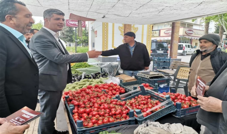 Kahramanmaraş esnafı Aydoğar'ı bağrına bastı