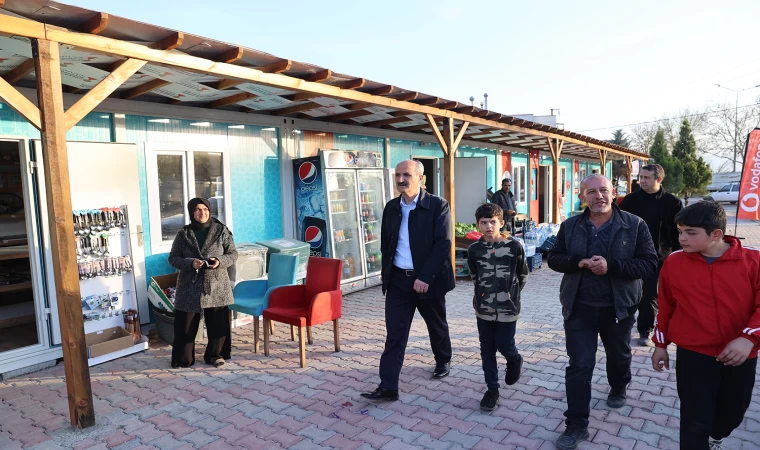 Konteyner Çarşılarımız Hizmete Başladı