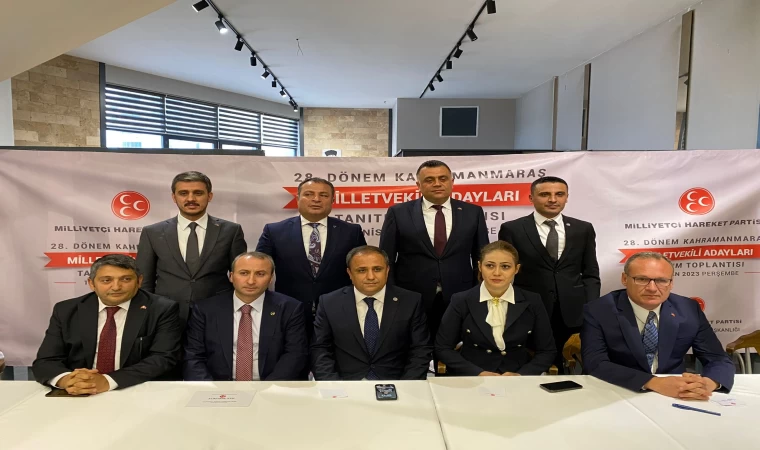 MHP Kahramanmaraş Milletvekili Adayı Turan Şahin: Kahramanmaraş Yeniden İmar ve İhya Olacak