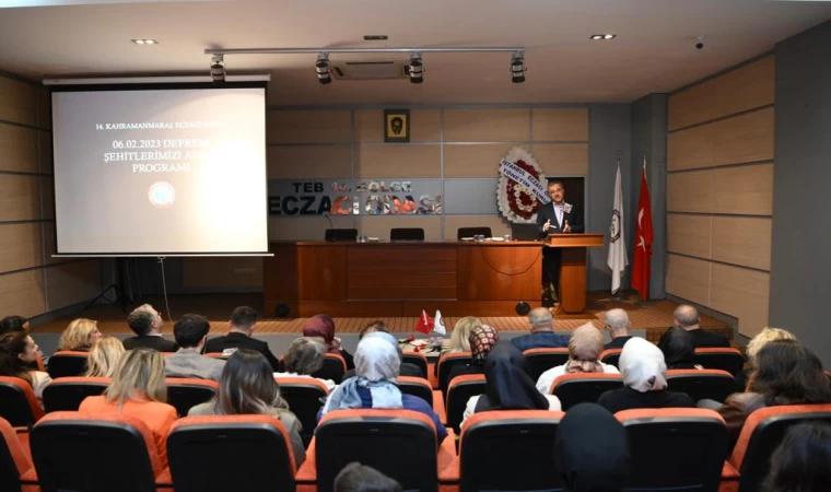 “Eczacılarımız Deprem Sürecinde de Yanımızda Oldu”