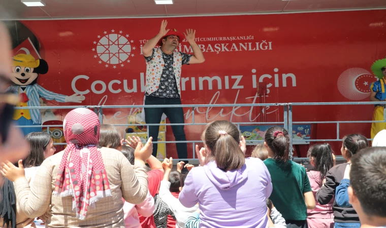 Kahramanmaraş‘ta depremzede çocuklar için etkinlik düzenledi