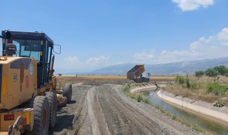 Dulkadiroğlu’ndan Çokyaşar Mahallesinde Yol Çalışması