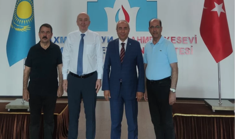 KSÜ Heyeti Türkistan’da Temaslarını Sürdürüyor
