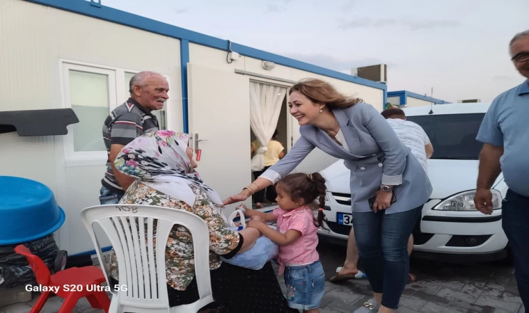Milletvekili Zuhal Karakoç Dora: "Konteynerlerde klima lüks değil, zorunlu ihtiyaçtır"
