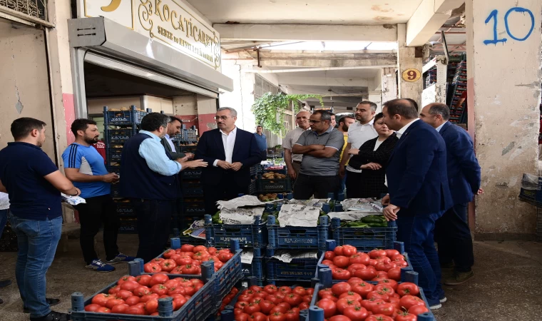 “Sebze Meyve Halinde Faaliyetler Aksamadan Sürüyor”