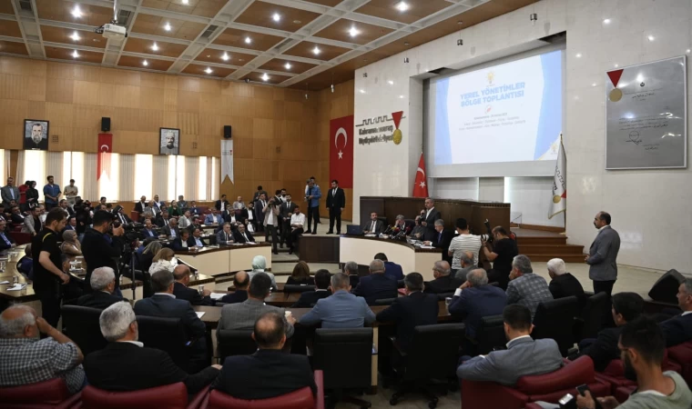 Yerel yönetimler istişare toplantısı Kahramanmaraş’ta yapıldı