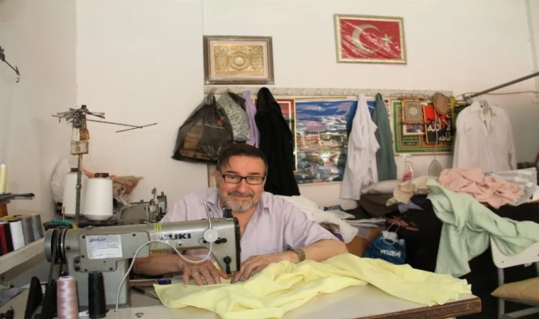 69 yıldır dikiş makinesi başında geçen bir ömür