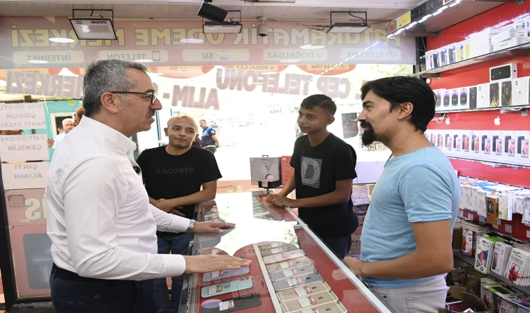 Başkan Güngör, Kapalı Çarşı’da