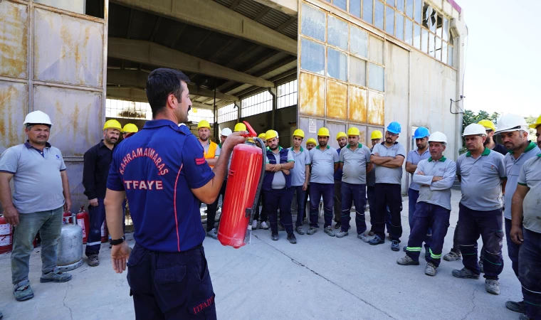 Büyükşehir İtfaiyesi’nden Yangına Müdahale Eğitimi