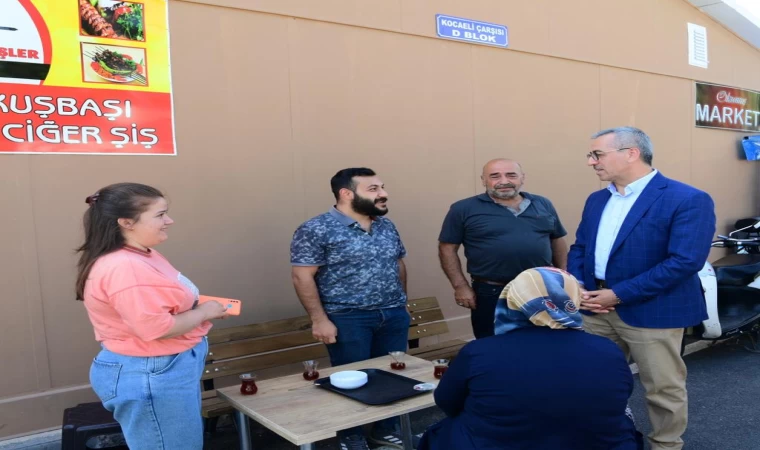 Geçici İş Yerleri Esnafa Umut Oldu