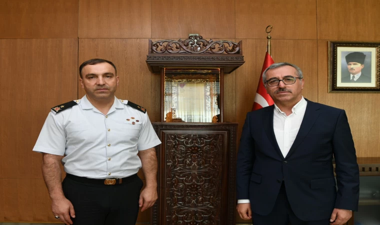 Başkan Güngör, İl Jandarma Komutanı İnan’ı Misafir Etti
