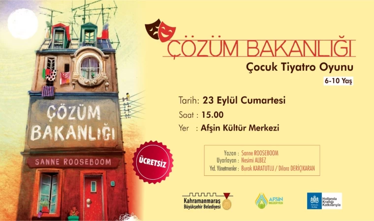 ‘Çözüm Bakanlığı’ Gösterisi Afşin ve Göksun’da Sahne Alacak