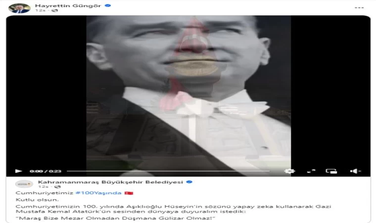 Başkan Güngör’ün Paylaştığı Video Büyük İlgi Gördü