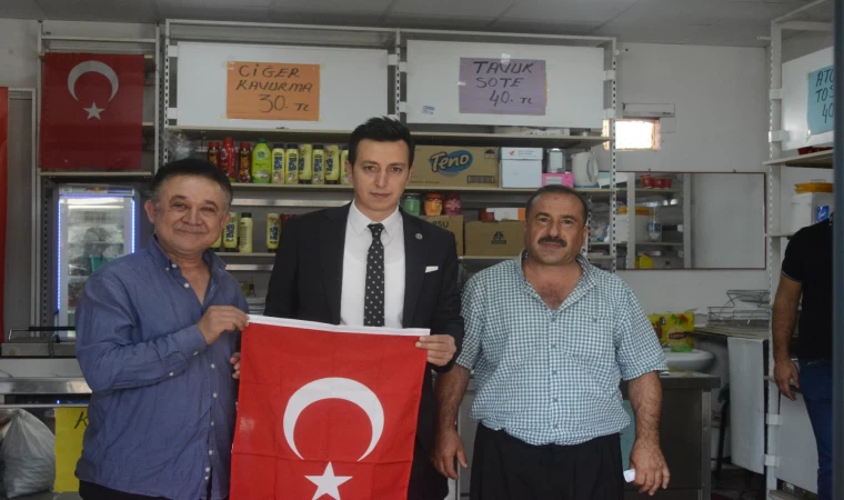 Başkan Paçacı’dan Dulkadiroğlu’nda Bayraksız işyeri kalmasın kampanyası