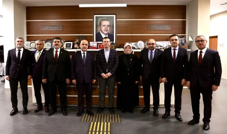 Kahramanmaraş Heyeti, Başkentte Bir Dizi Ziyarette Bulundu