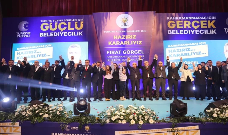 Cumhur İttifakı Adayı Fırat Görgel'e Kahramanmaraş'ta sevgi seli