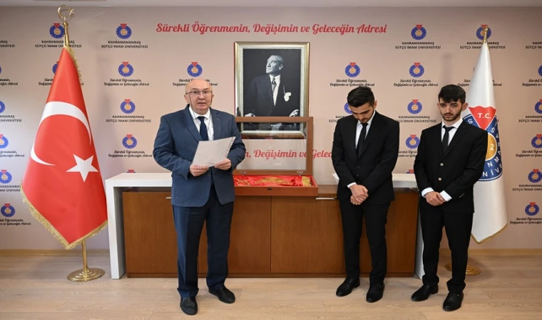 57. Piyade Alayı Sancağı KSÜ’de