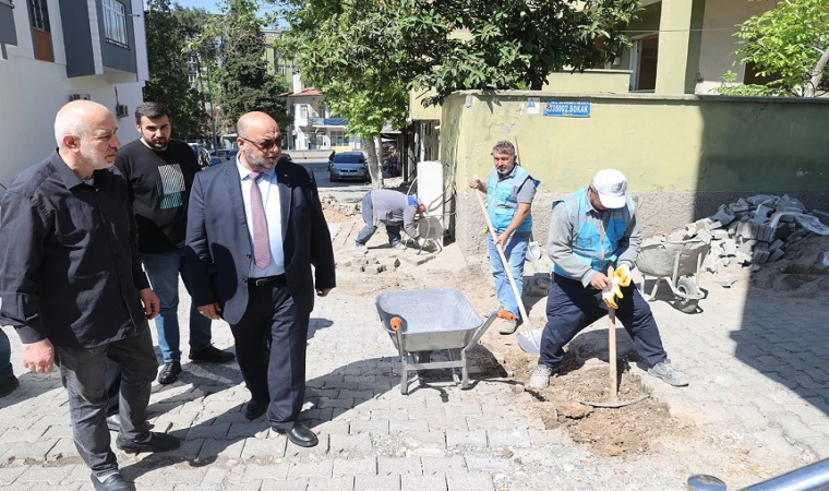 Başkan Akpınar, Çalışmaları Yerinde İnceledi