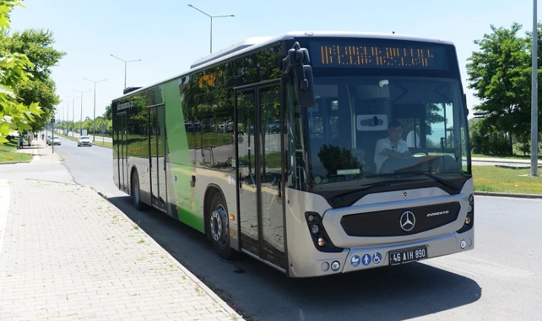 Kahramanmaraş’ın İlk Hibrit Otobüsleri Yollarda