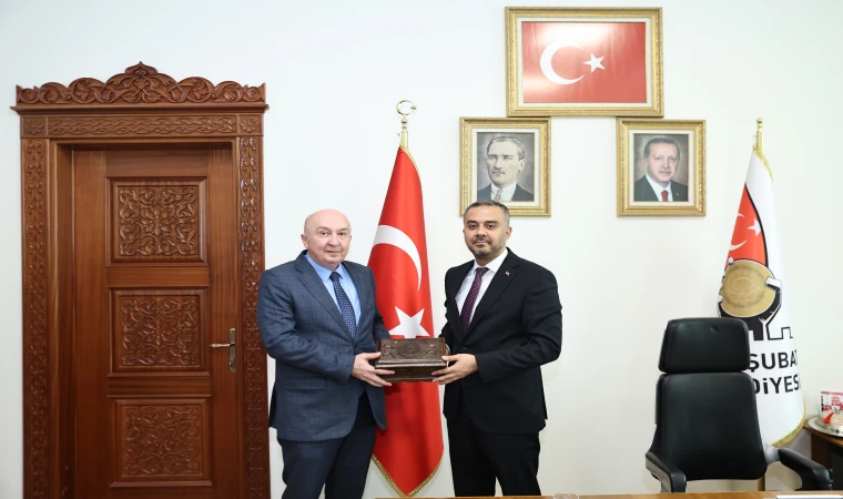 KSÜ Rektörü, Başkan Toptaş'a Hayırlı Olsun Ziyareti