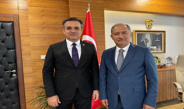 Kahramanmaraş Milletvekili Mevlüt Kurt'tan Tarım ve Orman Bakan Yardımcısı Abdülkadir Polat'a Ziyaret