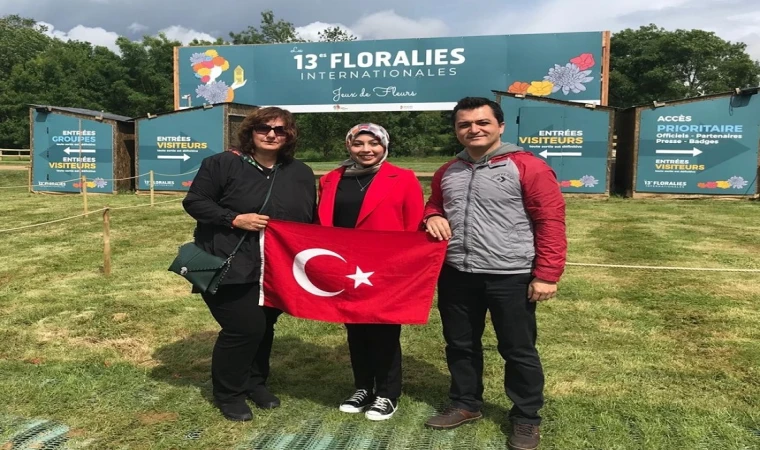 KSÜ, 13. Floralies Internationales–France 2024 Expo'da Ülkemizi Temsil Etti