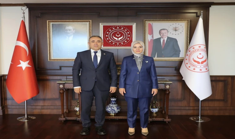 Milletvekili Karatutlu, Bakan Göktaş'ı Ziyaret Etti