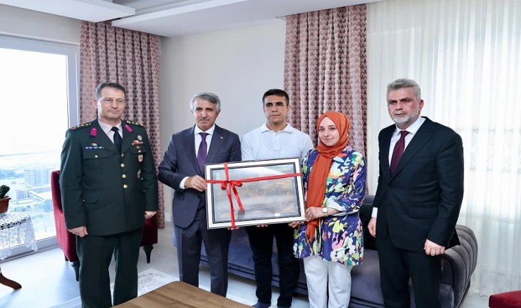 Başkan Görgel, 15 Temmuz Gazilerini Ziyaret Etti