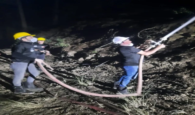 Kahramanmaraş’taki Orman Yangınına GEAK’tan Önemli Destek