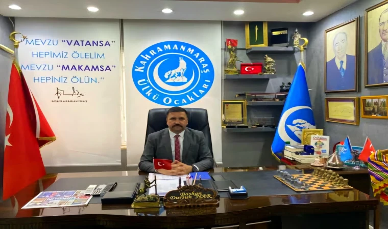 Ülkü Ocakları Kahramanmaraş İl Başkanı Dursun Nar'dan 29 Ekim Cumhuriyet Bayramı Mesajı