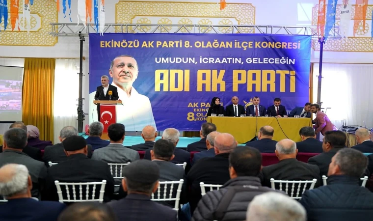 AK Parti Ekinözü İlçe Kongresi gerçekleştirildi