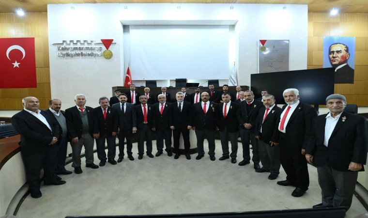 Başkan Görgel, Şehit Yakınları ve Gazileri Ağırladı