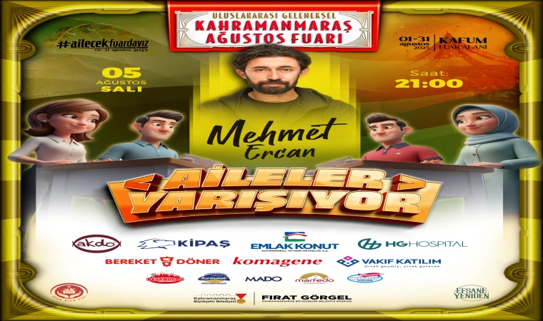 “Aileler Yarışıyor”, Ağustos Fuarı’na Renk Katacak
