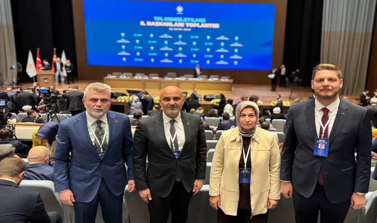 Başkan Görgel, AK Parti Genişletilmiş İl Başkanları Toplantısı’na Katıldı
