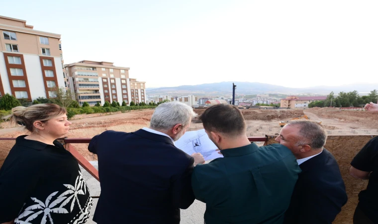 Şehrin Yeni Gençlik Üssünün Yapımı Hızla Sürüyor