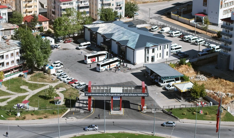 Yenilenen Yüzüyle Hizmete Sunulan Göksun Terminali Büyük Beğeni Topladı