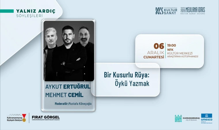 Aralık Kültür Sanat “Yalnız Ardıç Söyleşileri” ile Devam Edecek