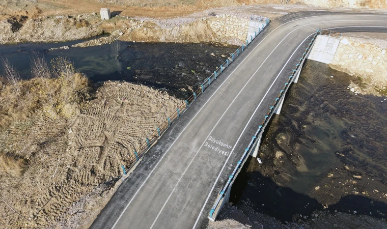 Büyükşehir, Göksun Temurağa Köprüsünü Tamamladı