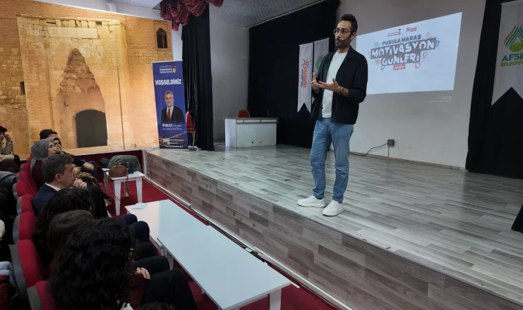 Büyükşehir’in Gençlere Yönelik “Motivasyon Günleri” Afşin’de Devam Etti