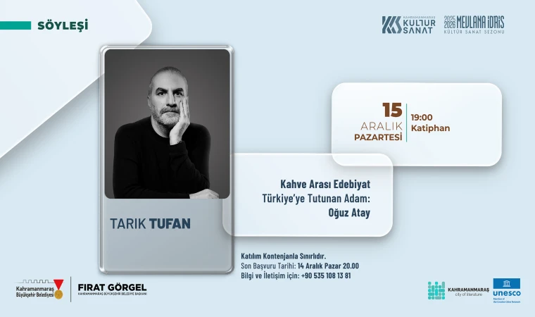 Edebiyatın Başkentinde Usta Kalem Oğuz Atay Konuşulacak