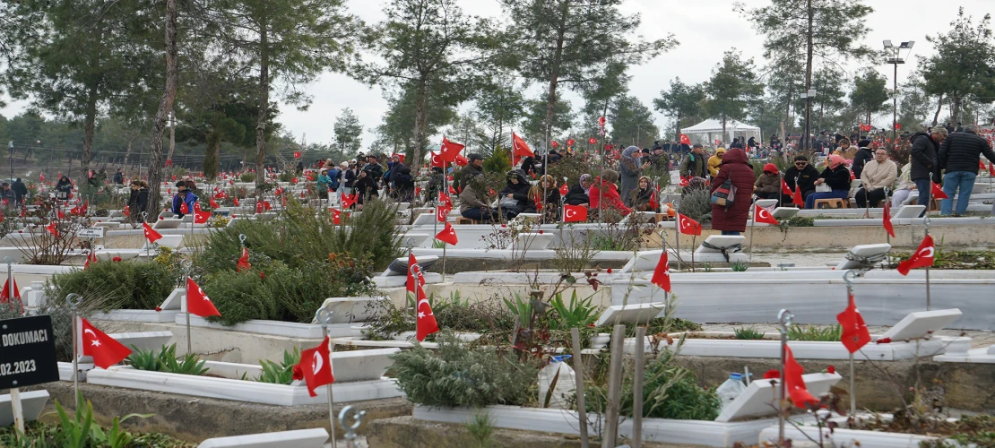 Asrın Felaketinin Üçüncü Yılında Deprem Şehitliğinde Vefa Nöbeti