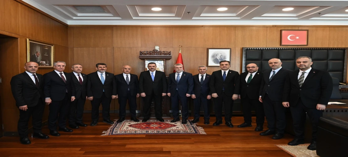 Başkan Görgel, İçişleri Bakanı Çiftçi’yi Ağırladı